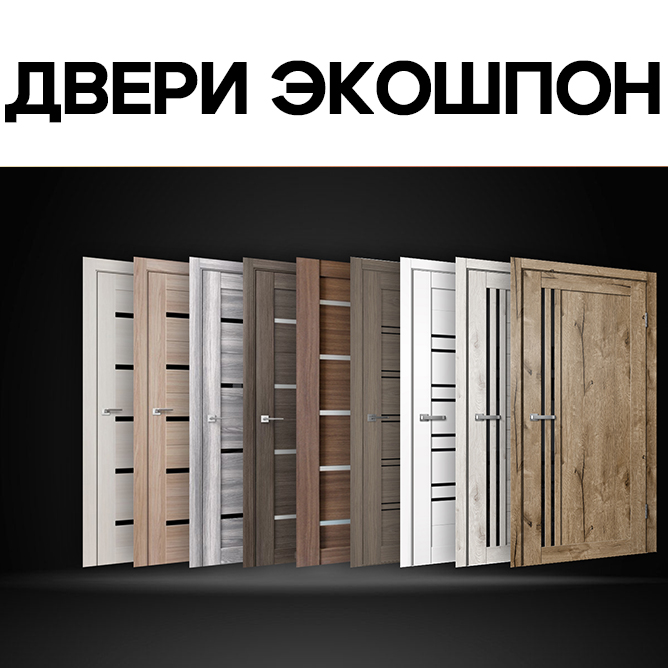 ДВЕРИ ЭКОШПОН