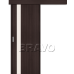 Межкомнатная дверь-купе Порта-11 Bianco Veralinga