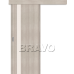 Межкомнатная дверь-купе Порта-11 Bianco Veralinga