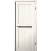 Дверь Fly Doors LA STELLA 237 Ясень Снежный (Стекло черное)