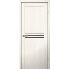 Дверь Fly Doors LA STELLA 237 Ясень Снежный (Стекло черное)