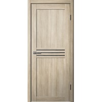 Дверь Fly Doors LA STELLA 237 Ясень латте (Стекло черное)