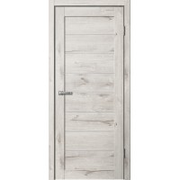 Дверь Fly Doors LA STELLA 242 Дуб арктик (Стекло сатин)