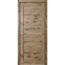 Дверь Fly Doors LA STELLA 242 Дуб пацифик (Стекло сатин)