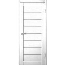 ДВЕРЬ Fly Doors LA STELLA 242 Ясень Снежный (Стекло сатин)