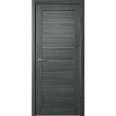Дверь Fly Doors LA STELLA 242 Ясень графит (Стекло сатин)