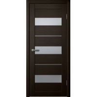 Дверь Fly Doors LA STELLA 200 Дуб мокко (Стекло сатин)