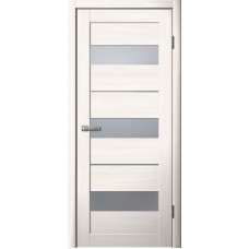 Дверь Fly Doors LA STELLA 200 Ясень Снежный (Стекло сатин)