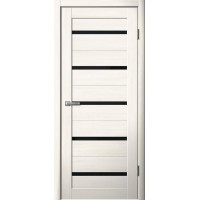 Дверь Fly Doors LA STELLA 206 Ясень Снежный (Стекло черное)