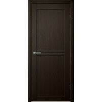 Дверь Fly Doors LA STELLA 238 Дуб мокко (Стекло черное)