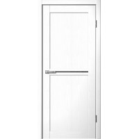 Дверь Fly Doors LA STELLA 238 Ясень белый (Стекло черное)