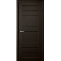 Дверь Fly Doors LA STELLA 262 Дуб мокко (Стекло черное)