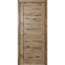 Дверь Fly Doors LA STELLA 262 Дуб пацифик (Стекло сатин)