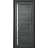 Дверь Fly Doors LA STELLA 270 Ясень графит (Стекло сатин)