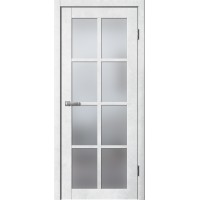 Дверь Fly Doors LA STELLA 271 Бетон светлый (Стекло сатин)