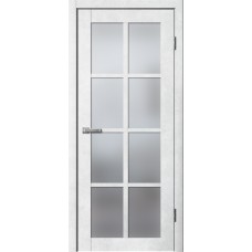 Дверь Fly Doors LA STELLA 271 Бетон светлый (Стекло сатин)