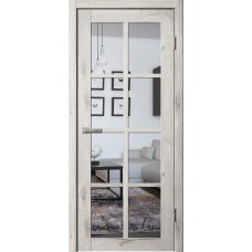 Дверь Fly Doors LA STELLA 271 Дуб арктик (Зеркало)