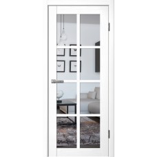 Дверь Fly Doors LA STELLA 271 Ясень белый (Зеркало)