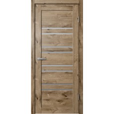 Дверь Fly Doors LA STELLA 282 Дуб пацифик (Стекло сатин)