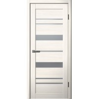 Дверь Fly Doors LA STELLA 283 Ясень Снежный (Стекло сатин)