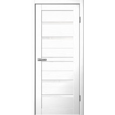 Дверь Fly Doors LA STELLA B01 (293) Ясень белый (Стекло сатин)