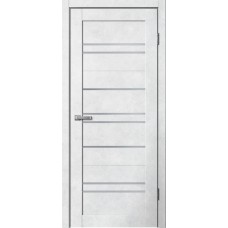 ДВЕРЬ LA STELLA Fly Doors B02 (294) Бетон светлый (Стекло сатин)