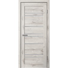 ДВЕРЬ Fly Doors LA STELLA B02 (294) Дуб арктик (Стекло сатин)