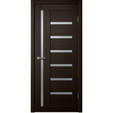 Дверь Fly Doors LA STELLA B04 (217) Дуб мокко (Стекло сатин)