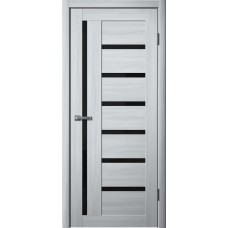 Дверь Fly Doors LA STELLA B04 (217) Ясень Пепельный (Стекло черное)