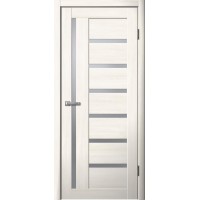 Дверь Fly Doors LA STELLA B04 (217) Ясень Снежный (Стекло сатин)