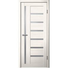 Дверь Fly Doors LA STELLA B04 (217) Ясень Снежный (Стекло сатин)
