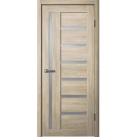 Дверь Fly Doors LA STELLA B04 (217) Ясень латте (Стекло сатин)