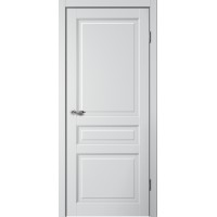 ДВЕРЬ CLASSIC С3 ПГ СЕРЕБРИСТАЯ