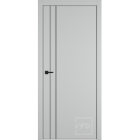 ДВЕРЬ VFD Urban 2V Emalex Steel Black Mould